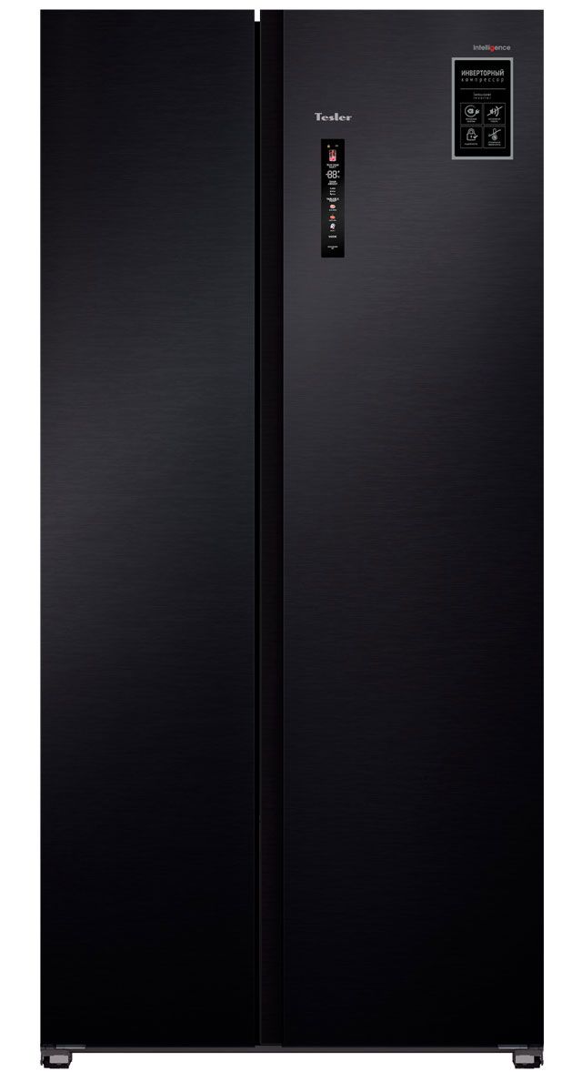 Холодильник Side-by-Side Tesler RCD-547BI Graphite