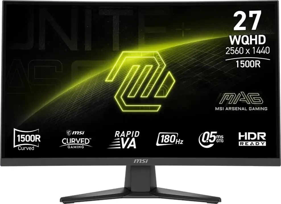 Монитор MSI MAG 275CQF E18, черный