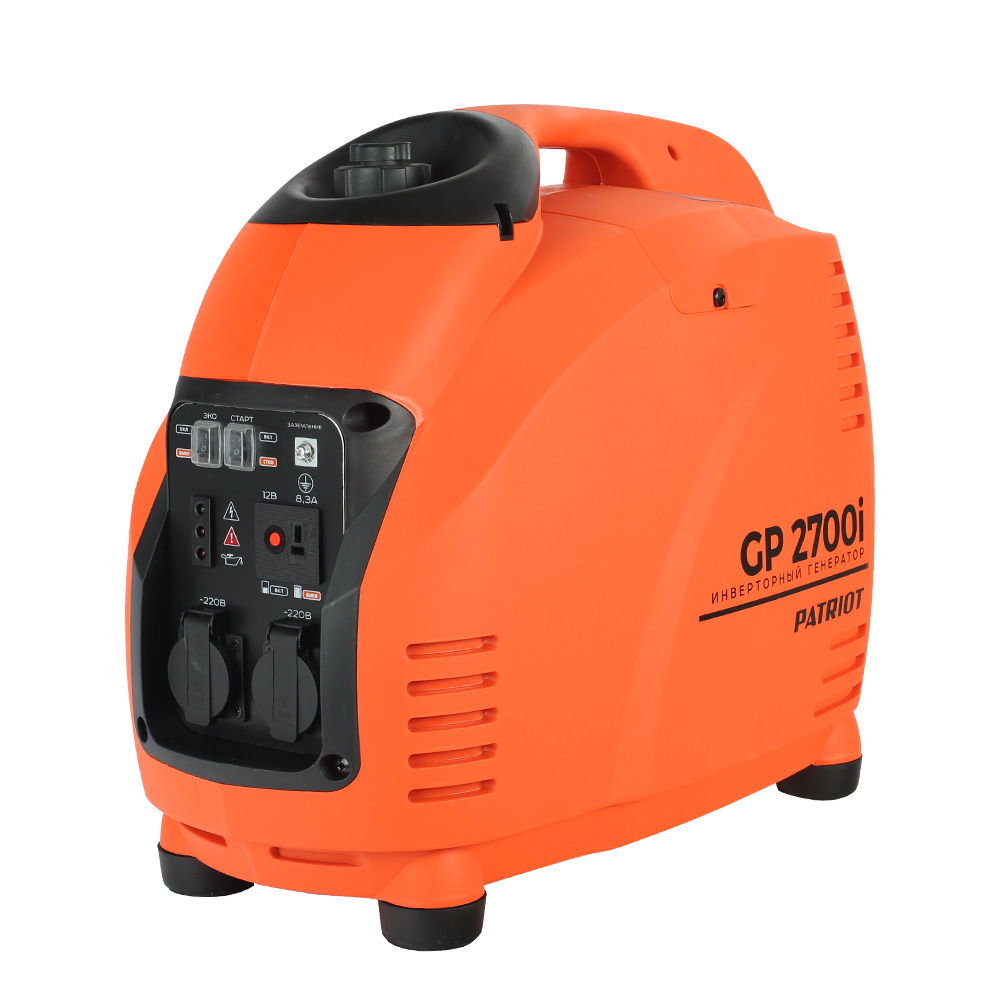 Генератор бензиновый PATRIOT GP 2700i (2200 Вт)