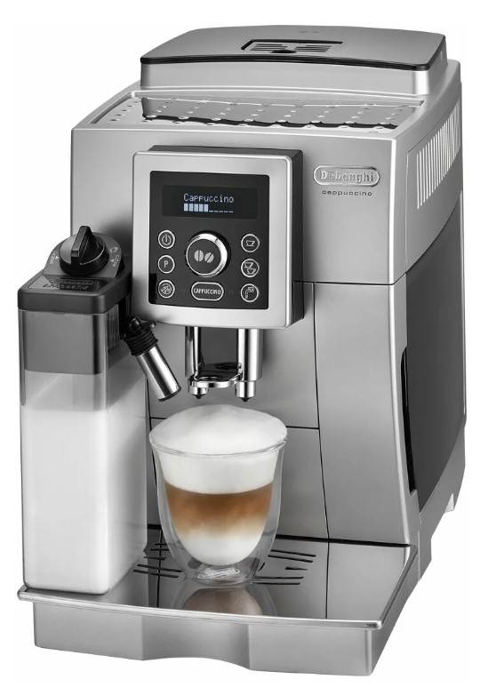 Кофемашина автоматическая DeLonghi ECAM23.460.SB, серебристый