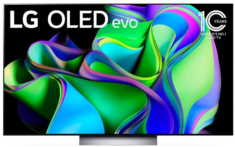 Телевизор LG OLED65C3RLA.ARUB, темно-серый
