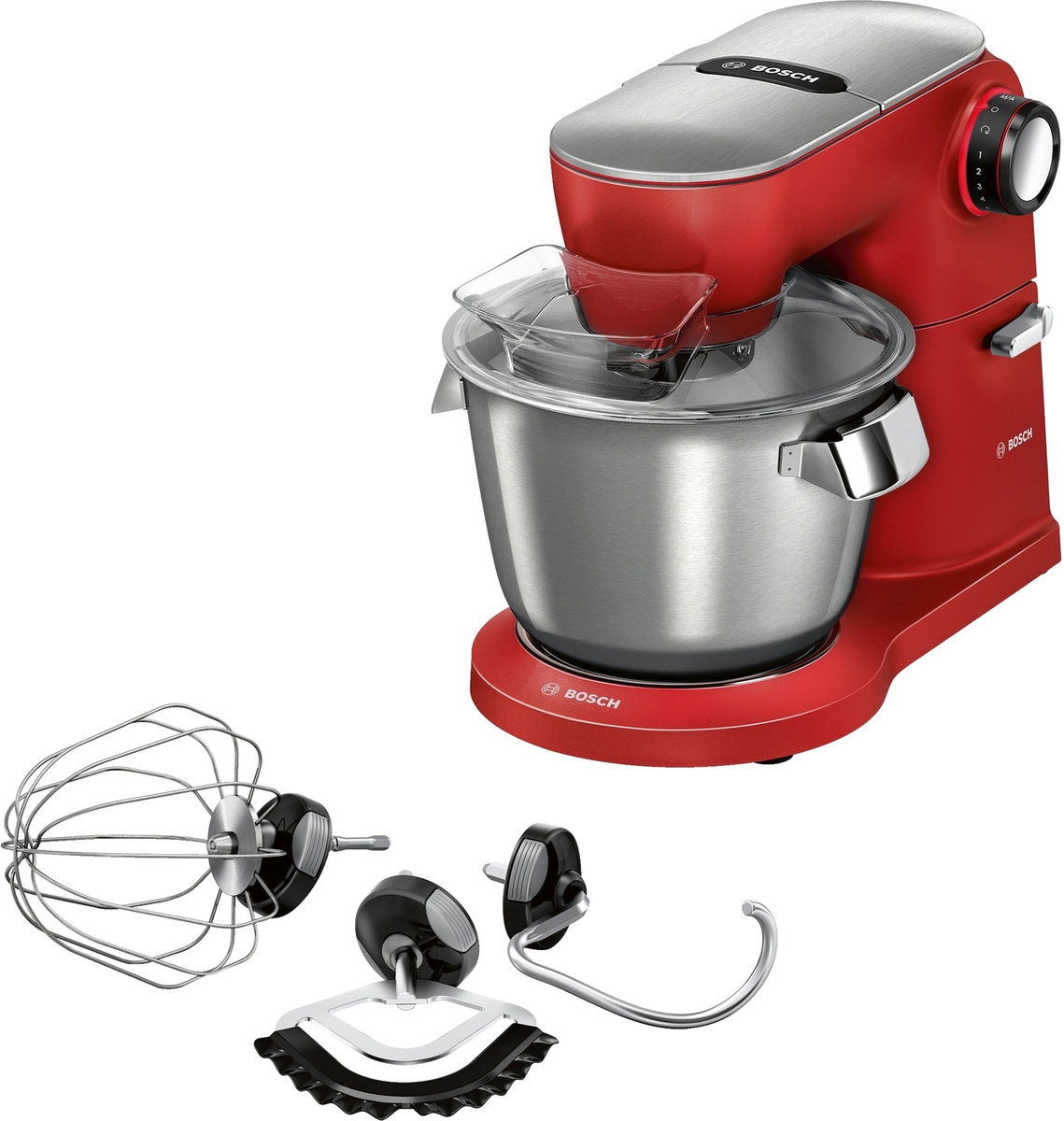 Кухонный комбайн Bosch MUM9A66R00, красный