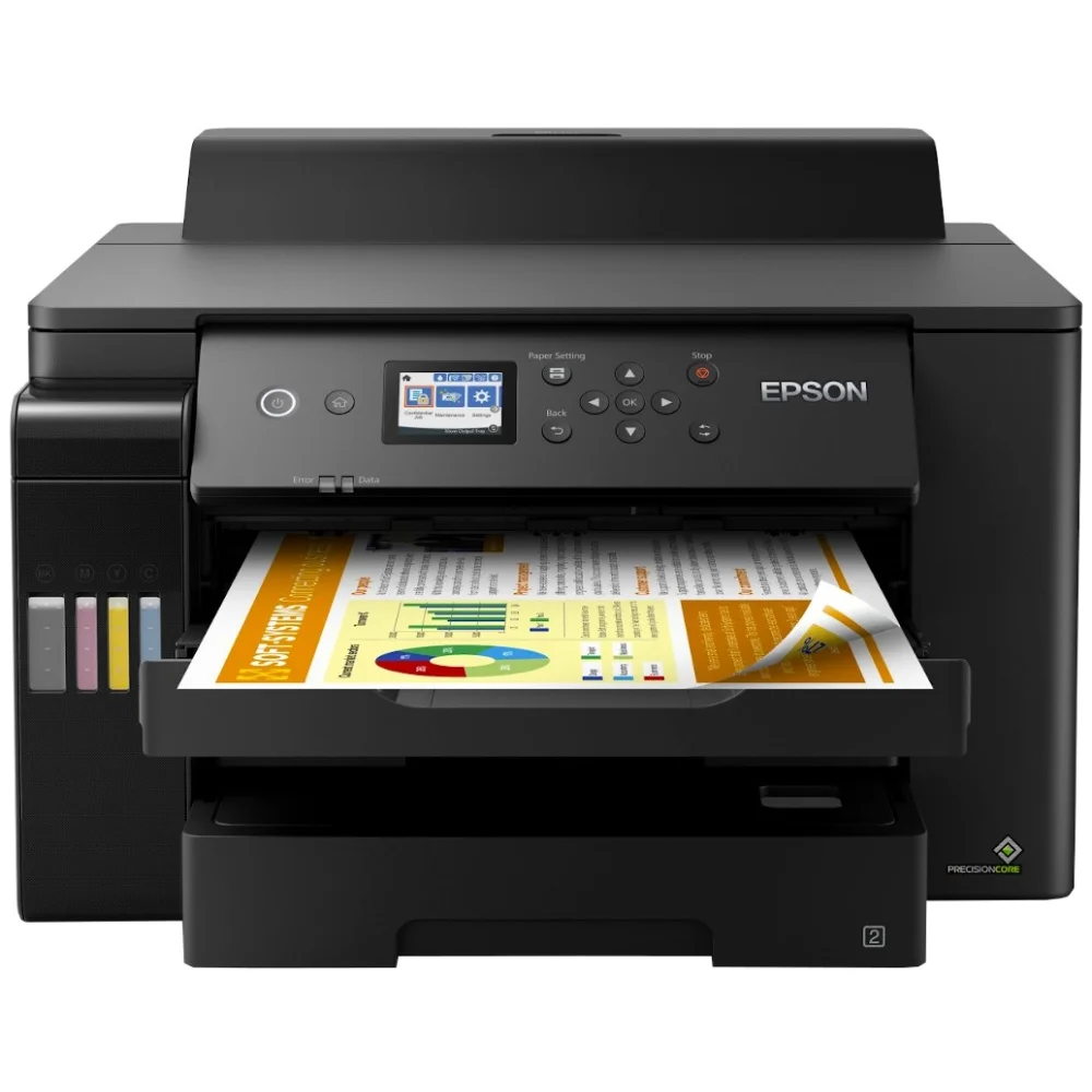 Принтер струйный Epson L11160, черный