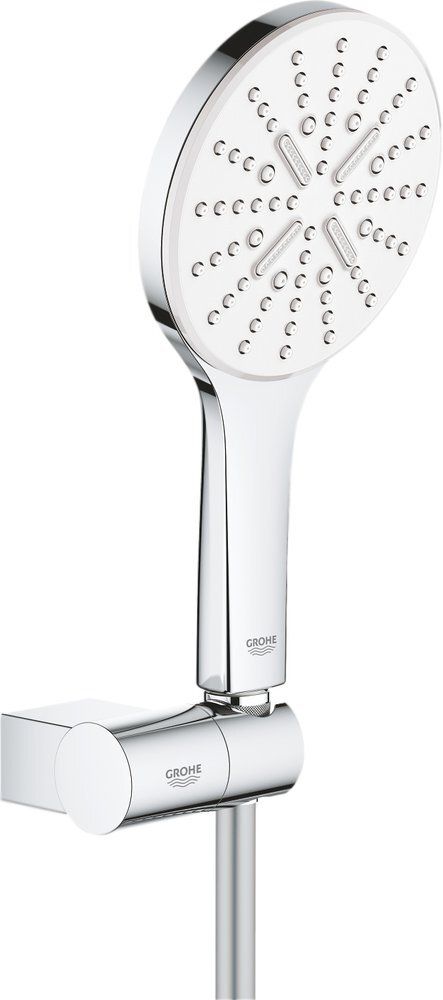 Душевой гарнитур Grohe Rainshower SmartActive 26580LS0, хром/белый