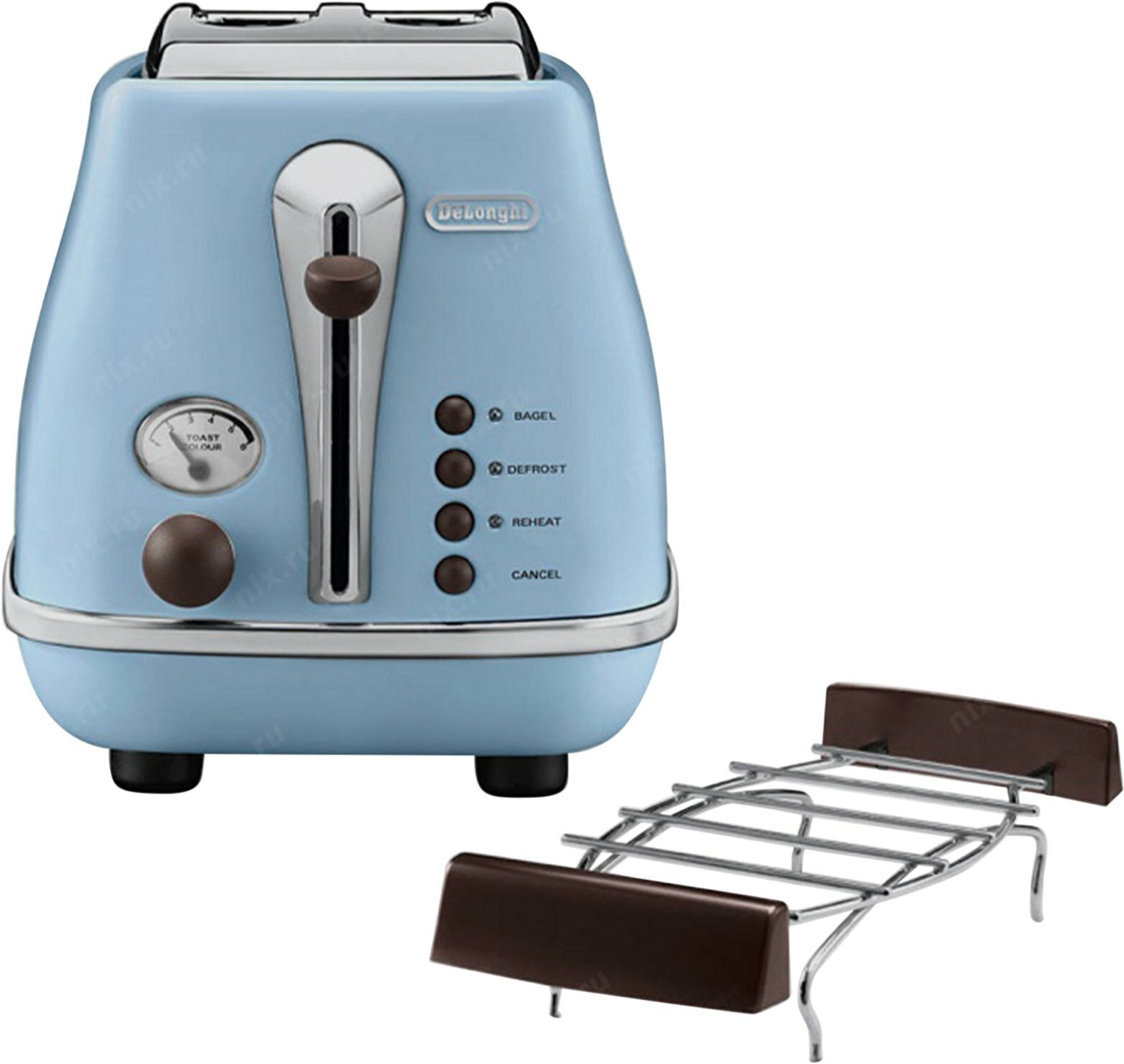 Тостер DeLonghi CTOV2103.AZ, голубой