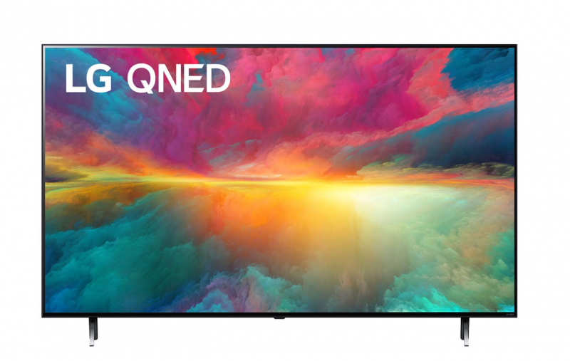 Телевизор LG 75QNED756RA.ARUB, черный титан