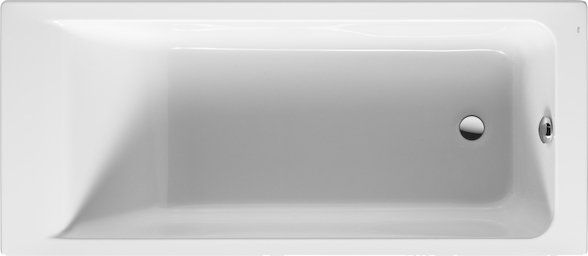 Ванна акриловая Roca Easy ZRU9302899.KAR 170x75 см (с монтаж. комплектом ZRU9302900), белый