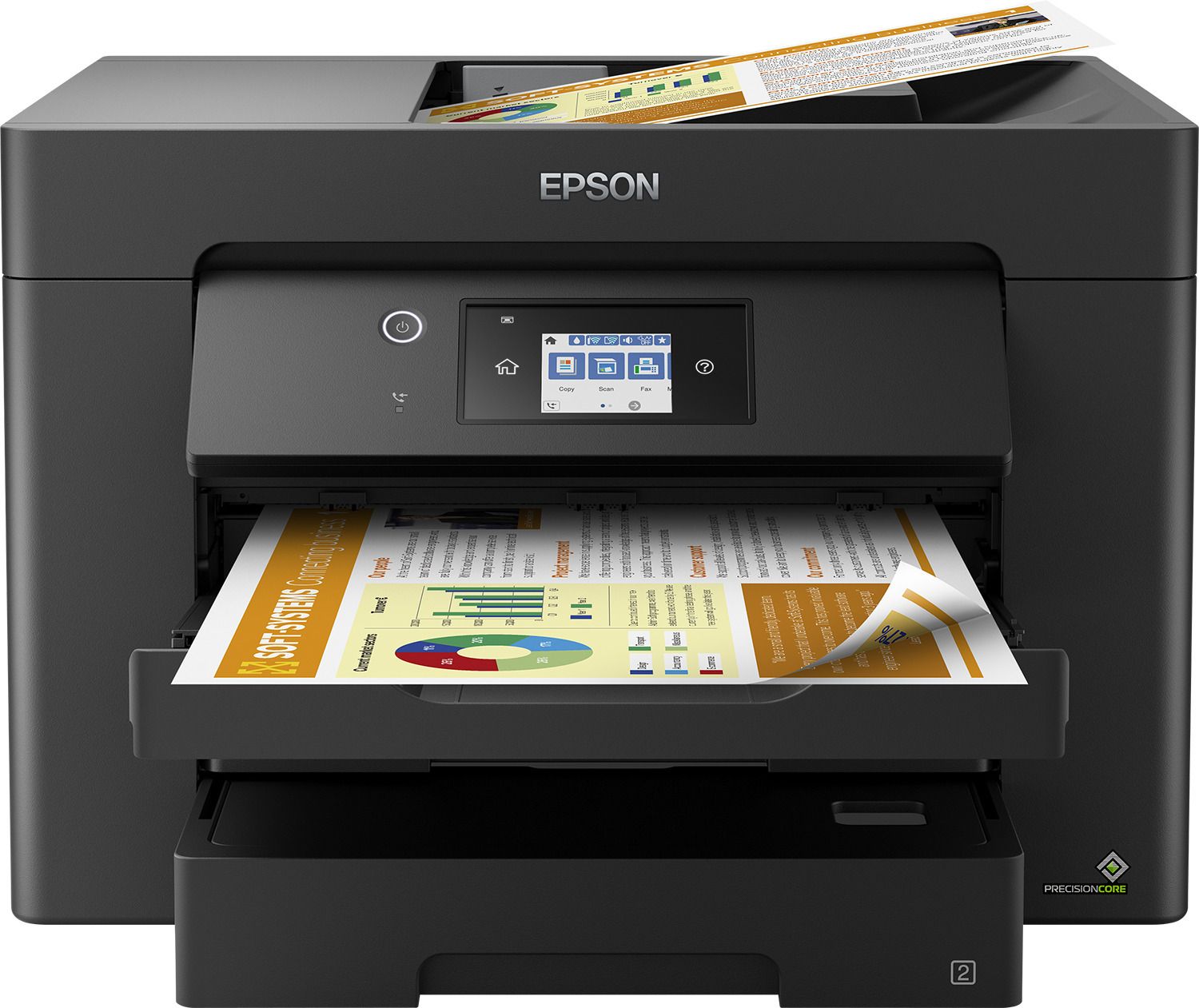 МФУ струйное Epson WF-7830DTWF (C11CH68403)