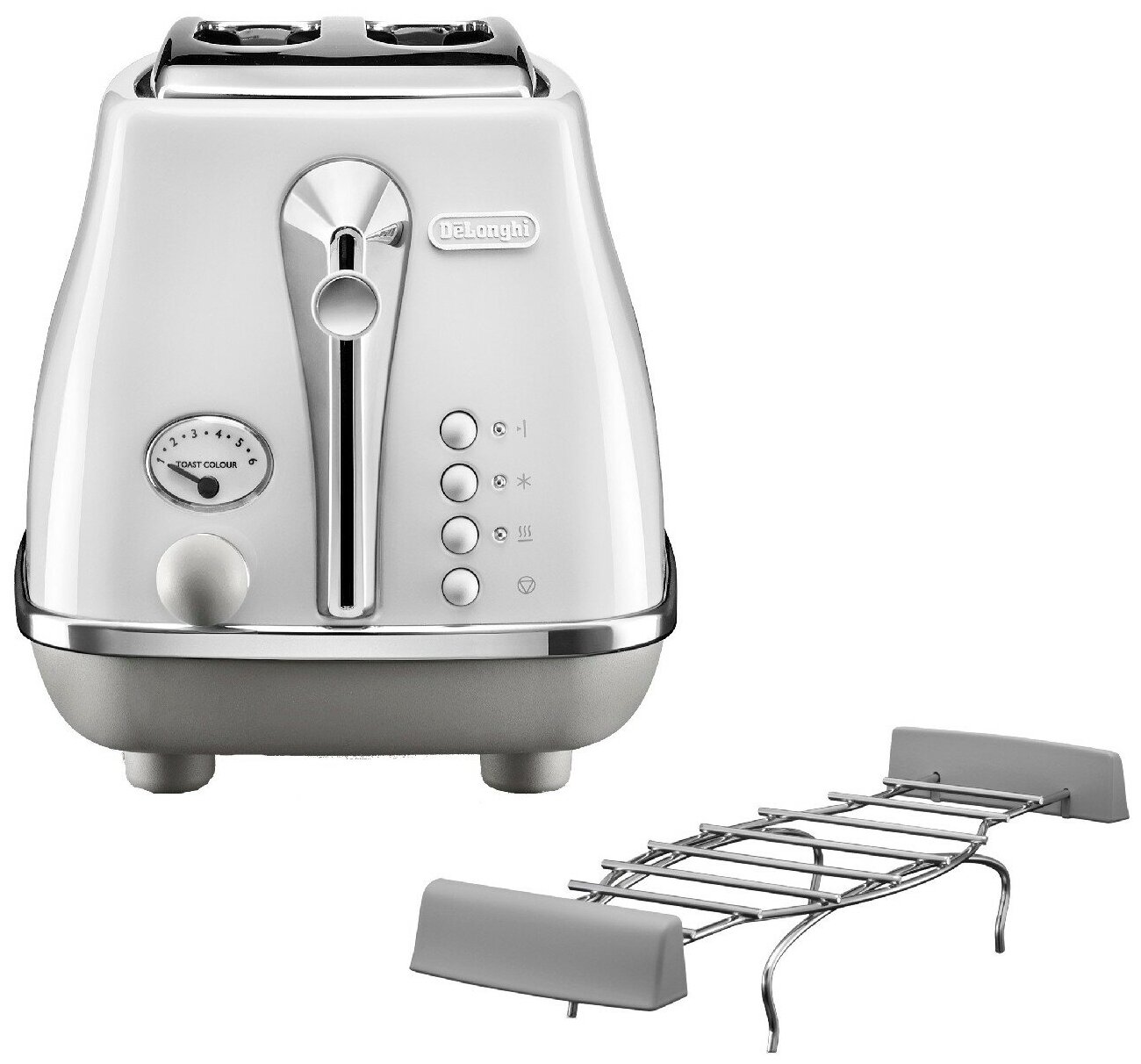 Тостер DeLonghi CTOC2103.W, белый
