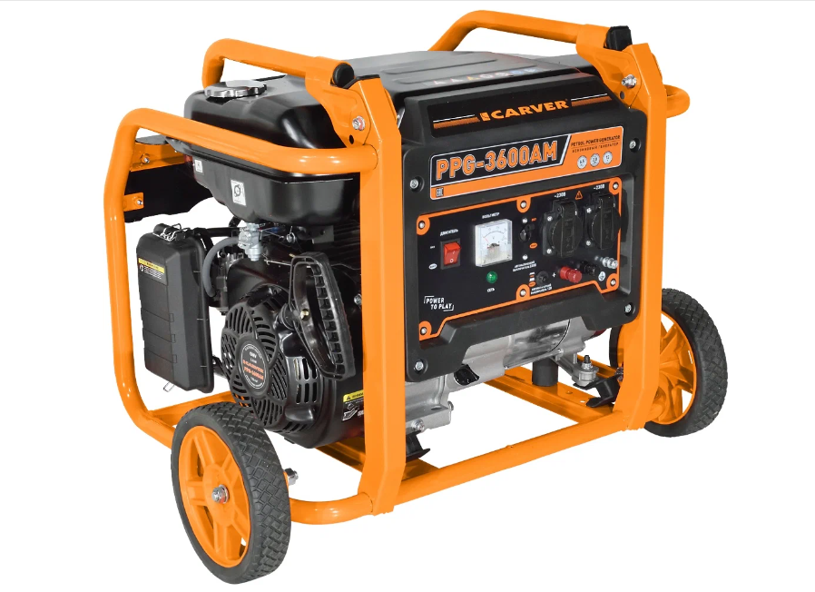 Бензиновый генератор Carver PPG-3600AM