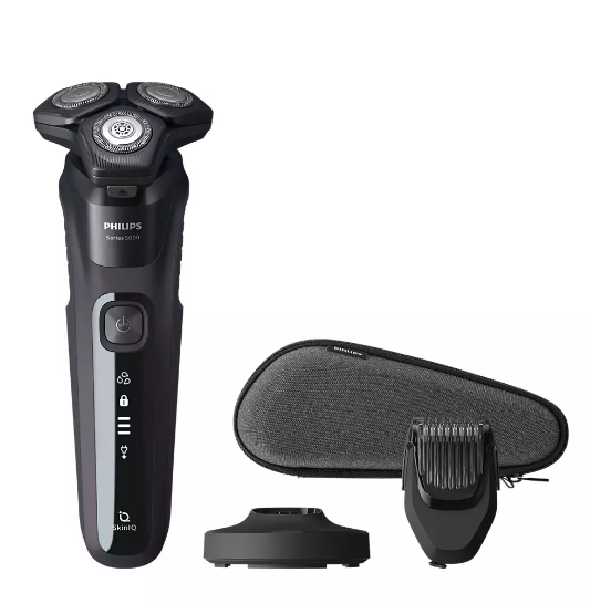 Электробритва Philips Series 5000 SkinIQ S5588/38, черный