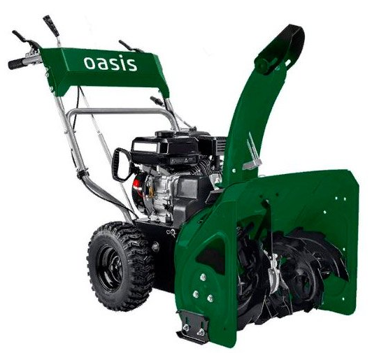 Снегоуборщик OASIS SM-7/56К зеленый