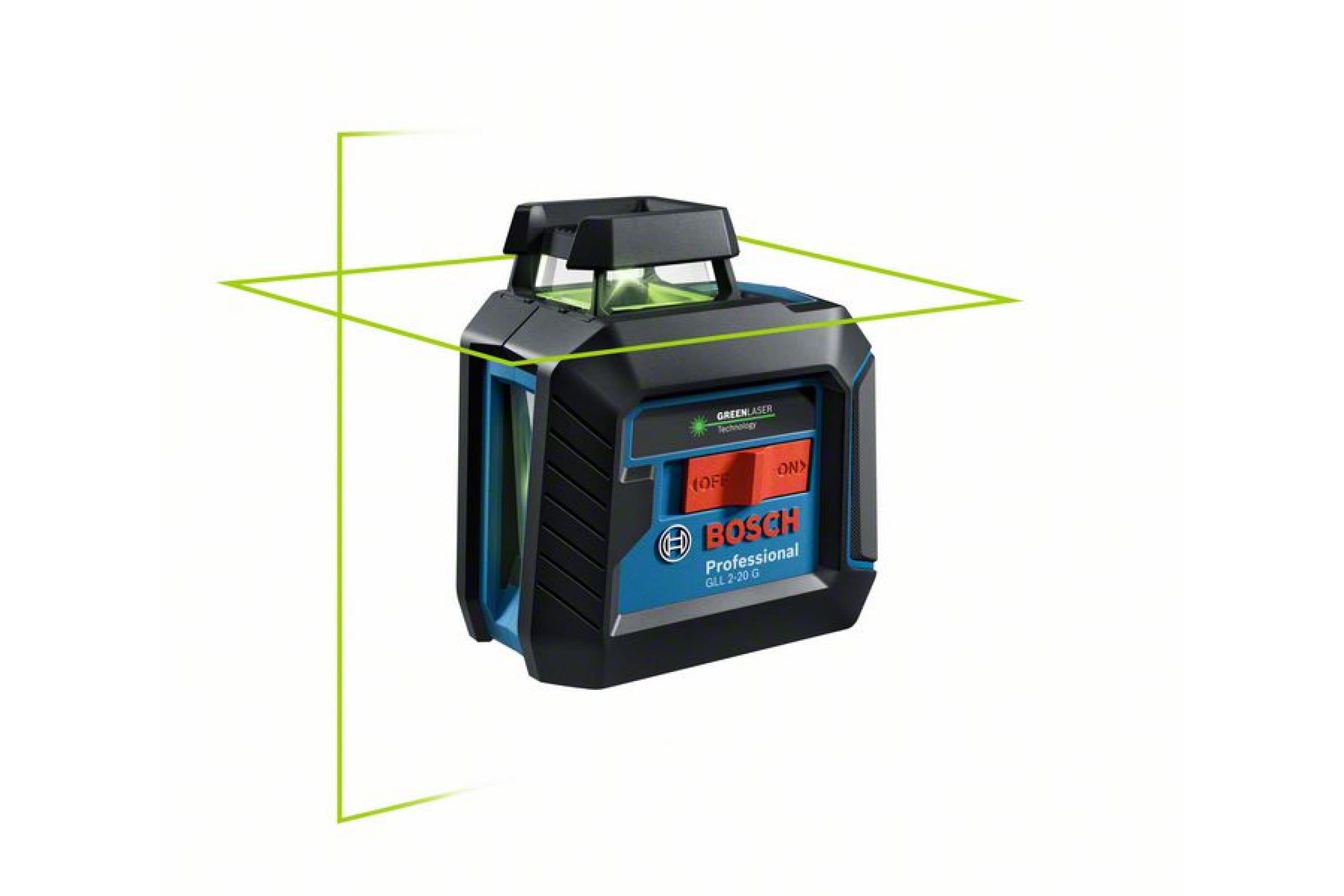 Нивелир лазерный Bosch GLL 2-20 G + LB10 + DK10 (0601065000)
