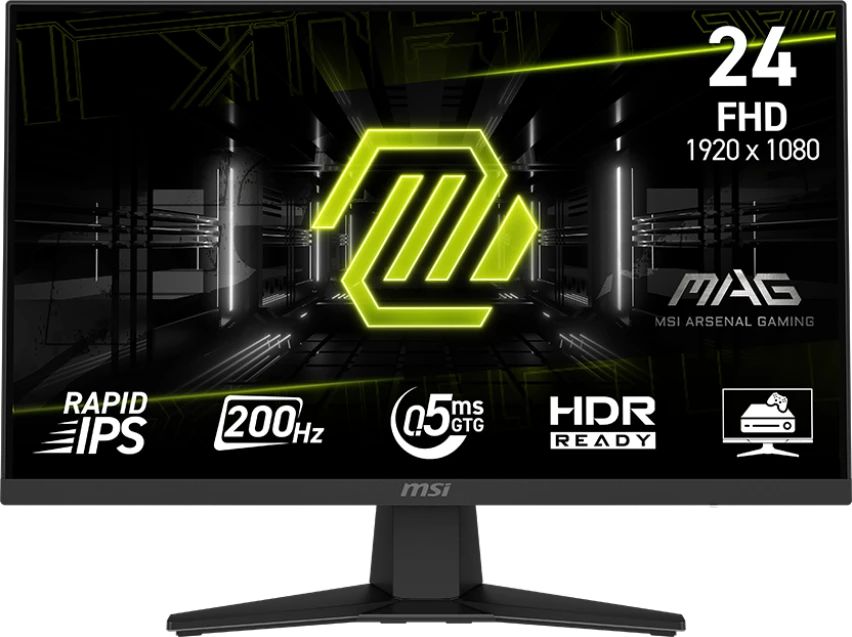 Монитор MSI MAG 244F, черный