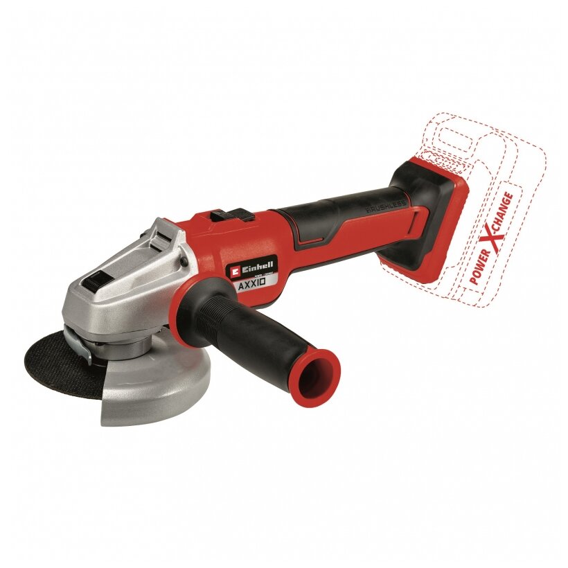 Угловая шлифмашина (болгарка) Einhell AXXIO 18/125 Q (4431151), 125 мм, без аккумулятора