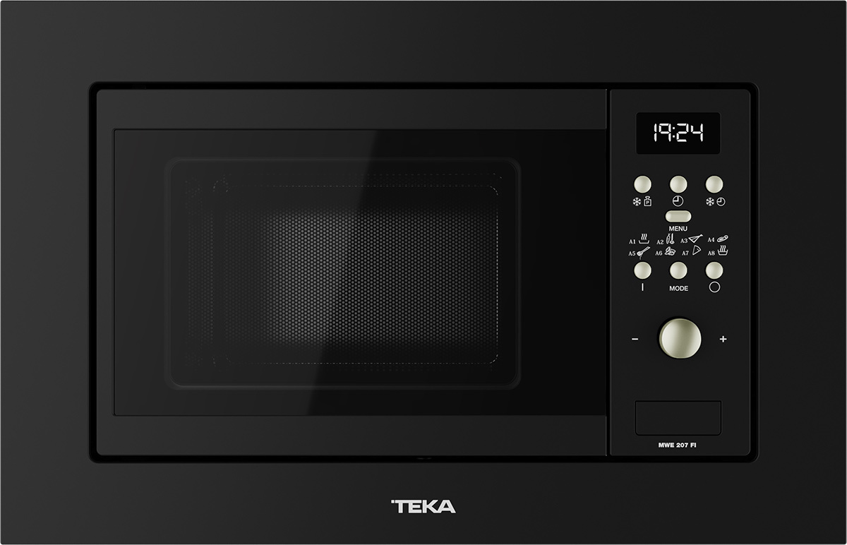Микроволновая печь встроиваемая Teka MWE 207 FI Black, черный