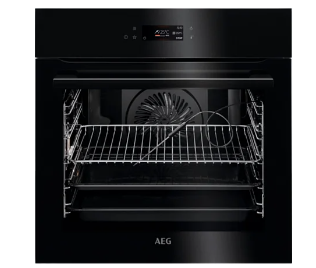 Духовой шкаф электрический AEG BPE742380B, черный