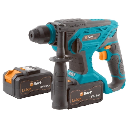 Перфоратор аккумуляторный Bort BHD-18X-BLK Li-Ion 18 В (1.7 Дж)