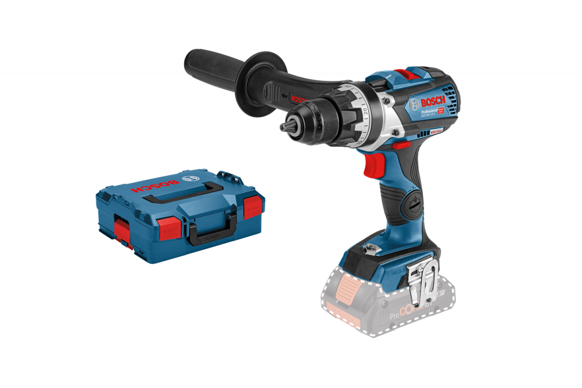 Дрель-шуруповерт аккумуляторная BOSCH GSR 18V-110 C Professional кейс L-BOXX 136, без аккумулятора