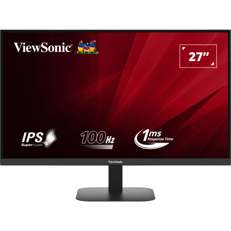Монитор ViewSonic VA2708-2K-HD, черный