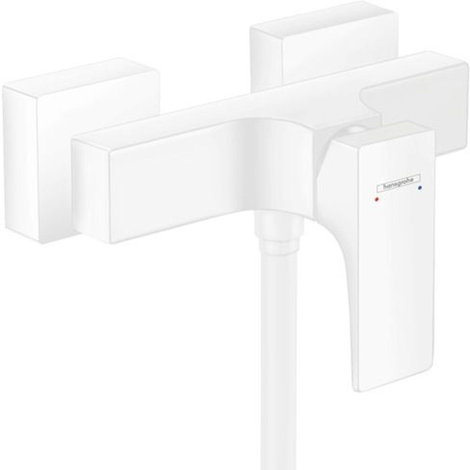 Смеситель для душа Hansgrohe Metropol 32560700, белый