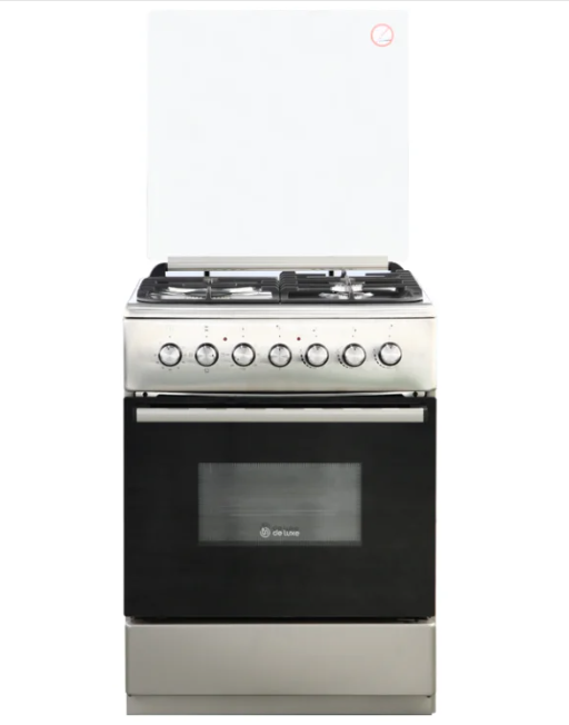 Плита комбинированная De Luxe 606031.00ГЭ 005 нержавеющая сталь