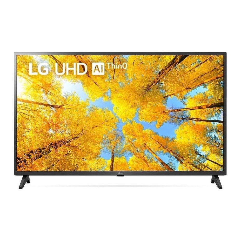 Телевизор LG 43UQ75006LF.ARUB, черный