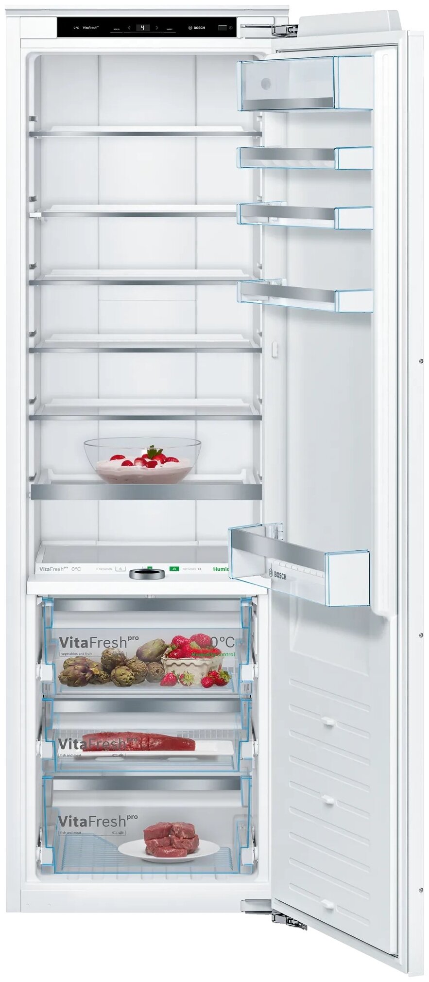 Холодильник встраиваемый Bosch KIF81PFE0 белый