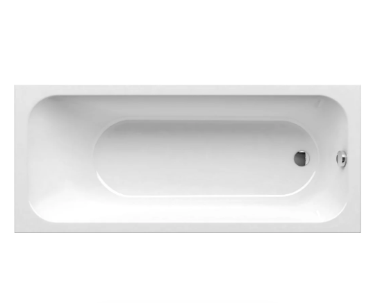 Ванна акриловая Ravak Chrome Slim C731300000 160x70 см (без опоры), белый
