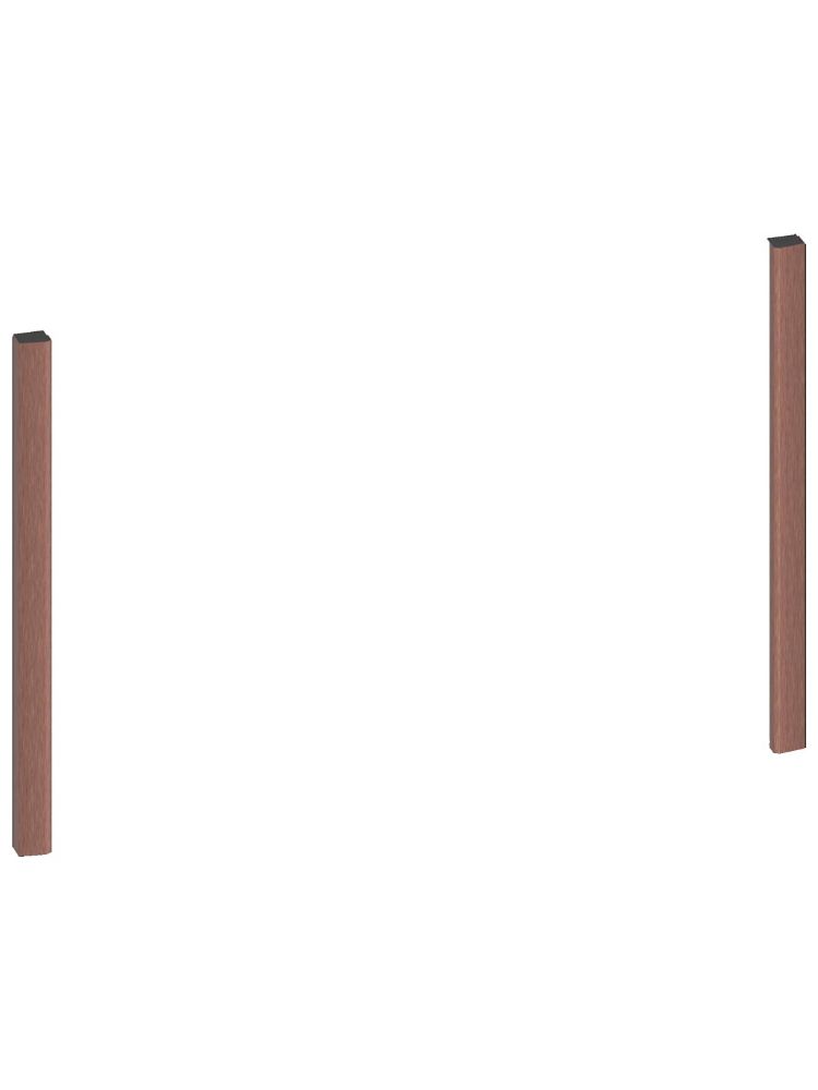 Декоративный элемент Neff Z9038BY0 Brushed Bronze, бронза (СВЧ 38см)