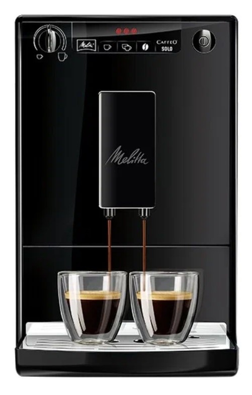 Кофемашина Melitta Caffeo Solo Pure Black E 950-222 black