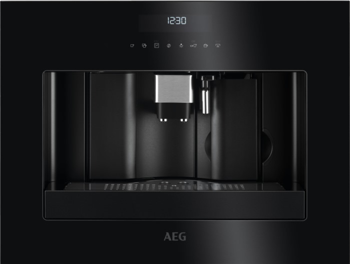 Кофемашина автоматическая встраиваемая AEG KKE884500B, черный