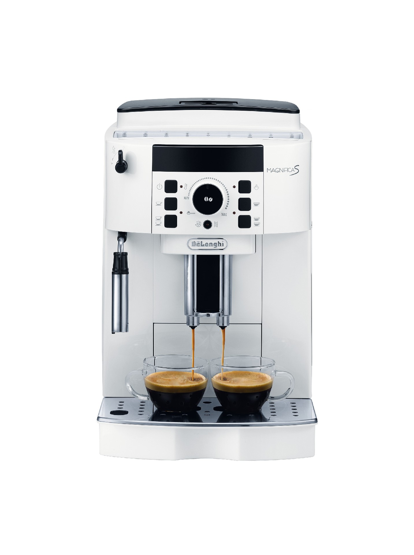 Кофемашина автоматическая DeLonghi Magnifica S ECAM 21.117.W, белый
