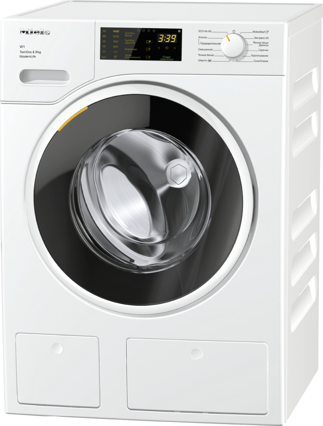 Стиральная машина Miele WWD660 WCS TDos&8kg Lotus White, белый лотос