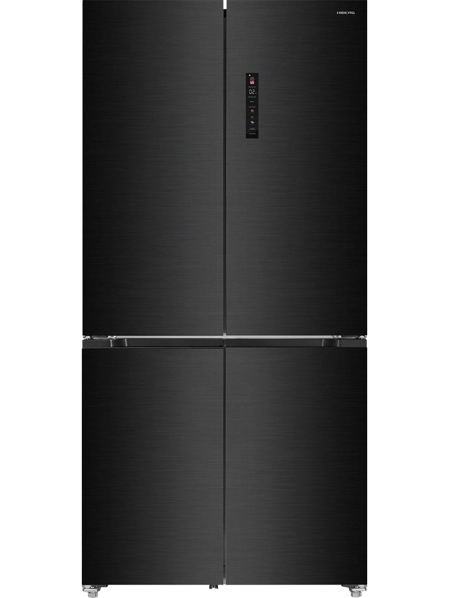 Холодильник Side-by-Side HIBERG i-RFQ 705 Xd, вулканический черный базальт