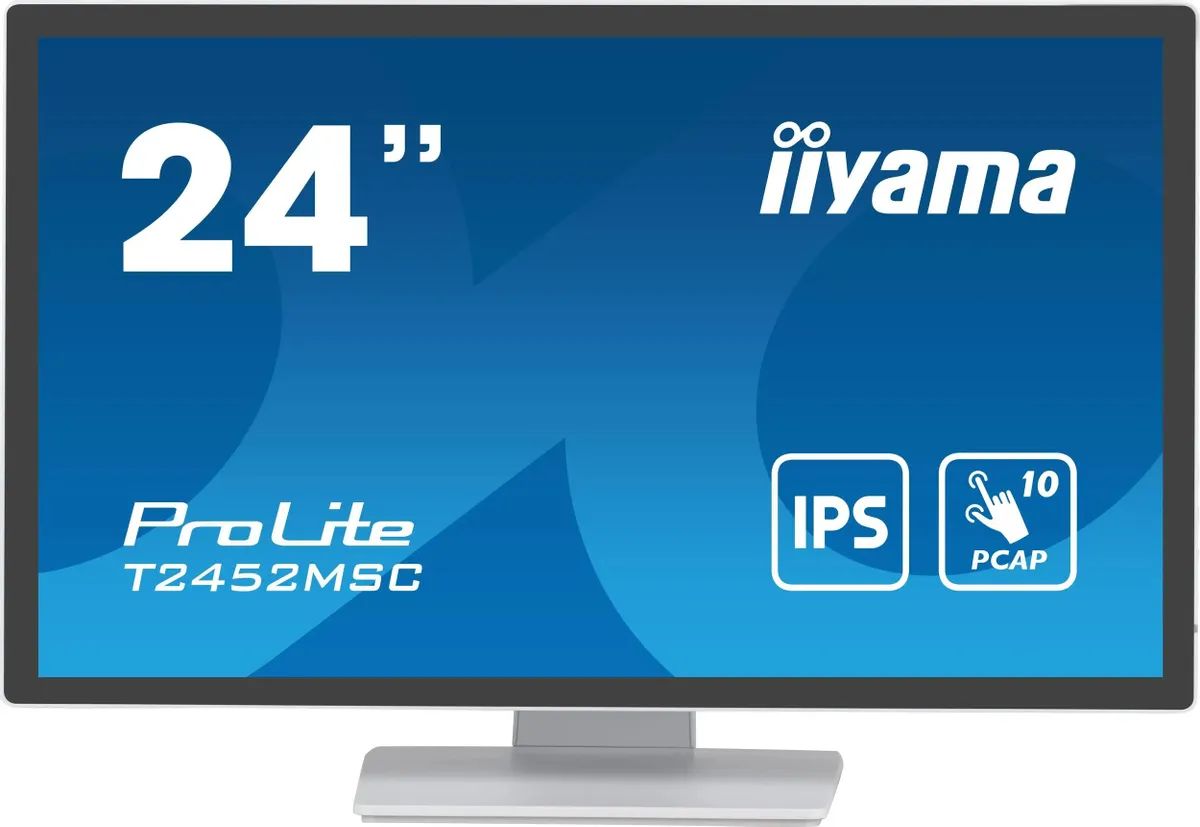 Монитор Iiyama ProLite T2452MSC-W1, белый