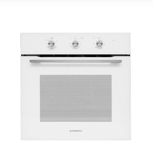 Духовой шкаф газовый Maunfeld MOGS703W, белый