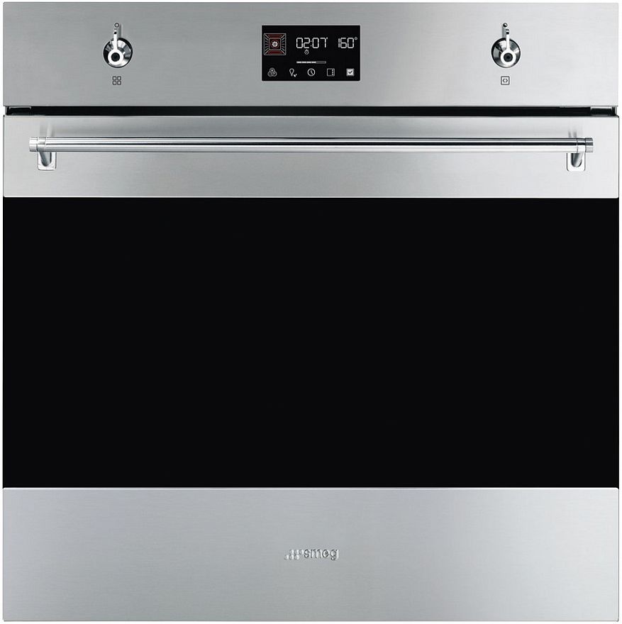 Духовой шкаф электрический Smeg SO6302TX, серебристый