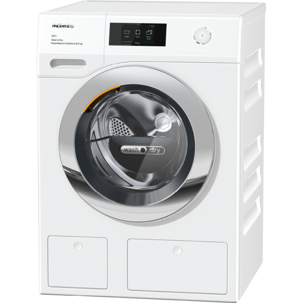 Стирально-сушильная машина Miele WTR870WPM PWash&TDos Lotus White, белый лотос