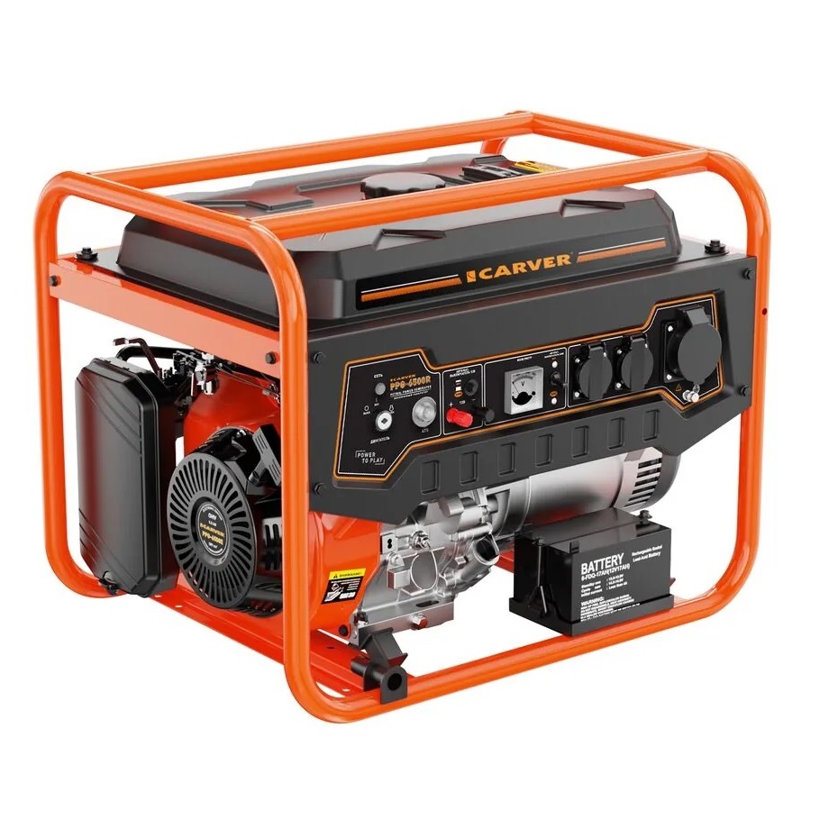 Генератор бензиновый Carver PPG-6500R