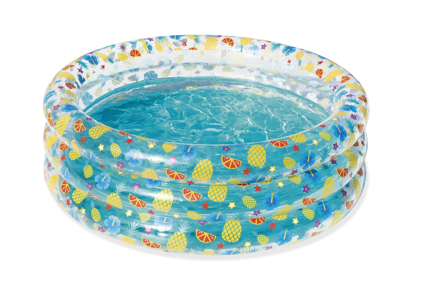 Детский бассейн Bestway Transparent Sea Life 51045