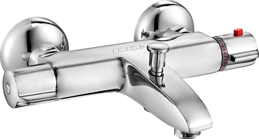 Смеситель для ванны термостатический E.C.A. Thermostatic 102102340EX, хром