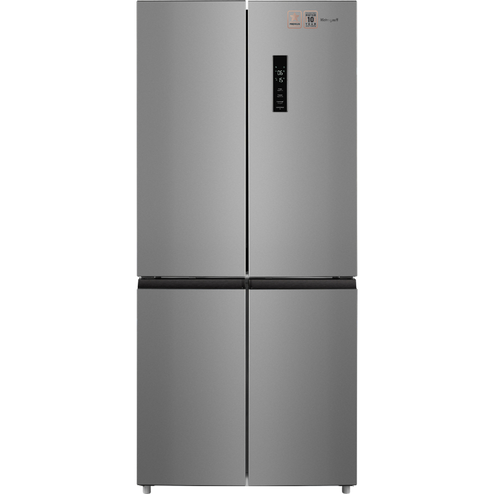 Холодильник Side-by-Side Weissgauff WCD 590 Inox (431528), серый