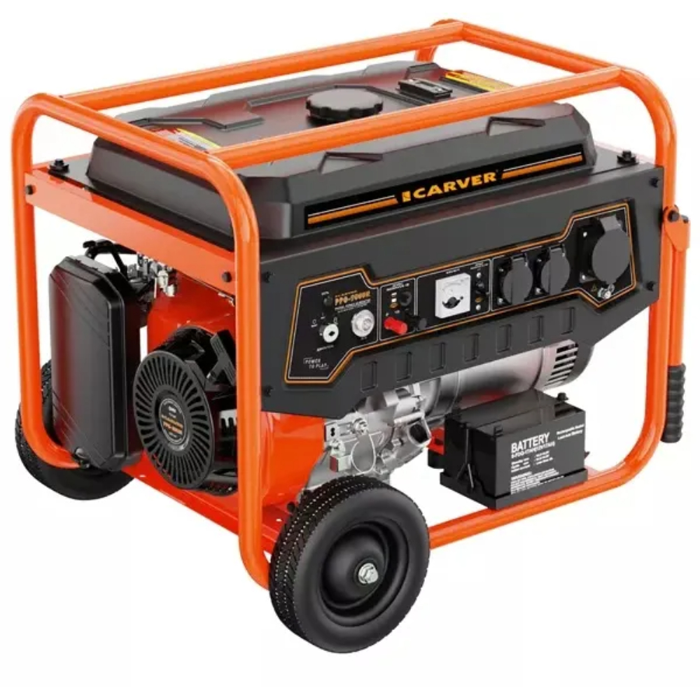 Генератор бензиновый Carver PPG-9000R