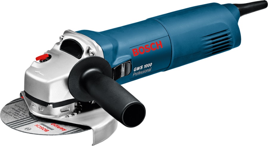 Угловая шлифмашина (болгарка) Bosch GWS 1000 Professional 0.601.828.800
