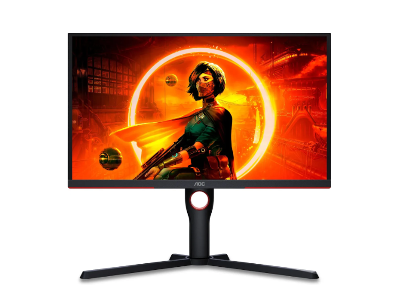 Монитор AOC Gaming 25G3ZM, черный/красный