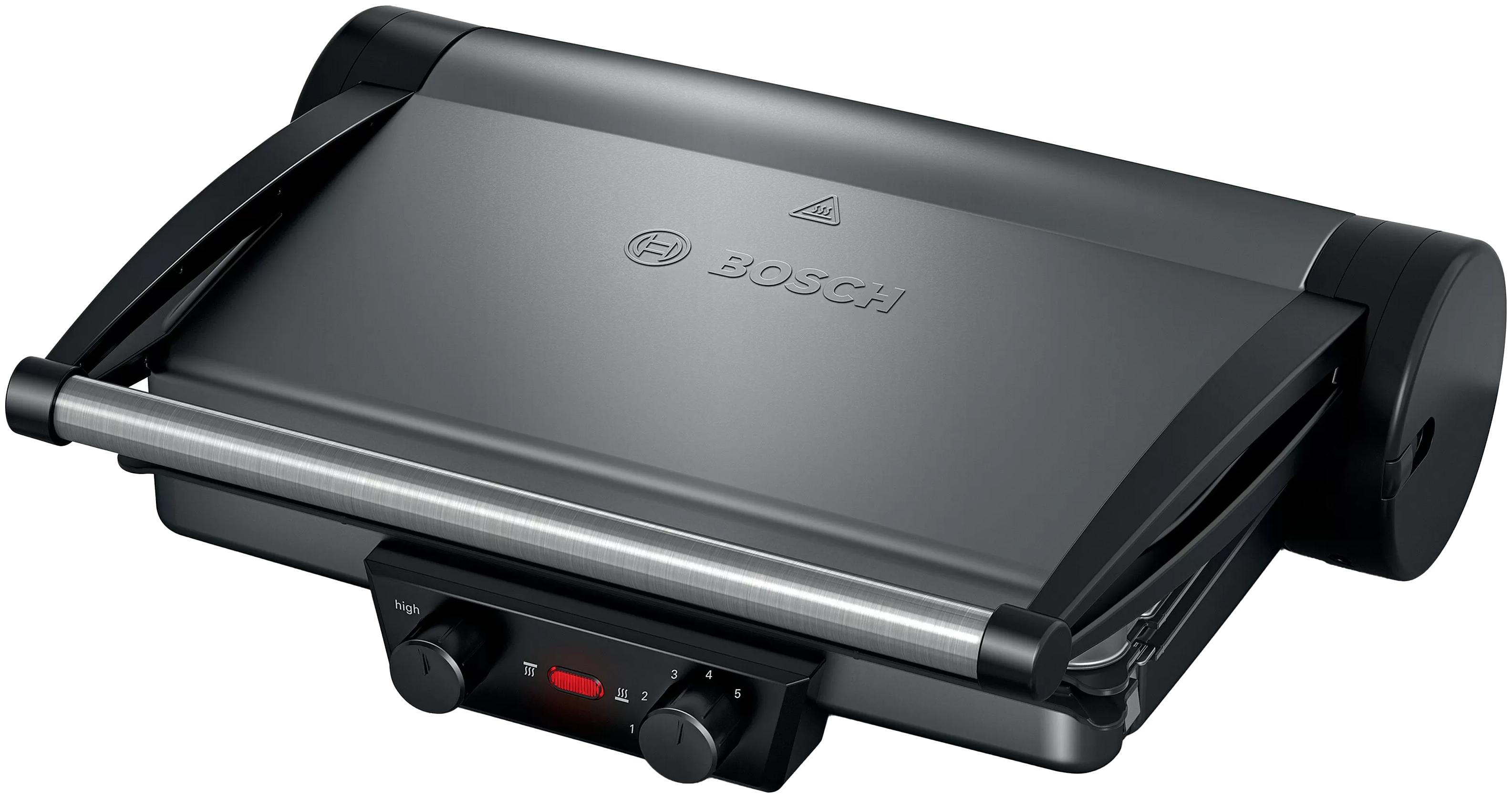 Гриль Bosch TCG4215, серебристый/черный