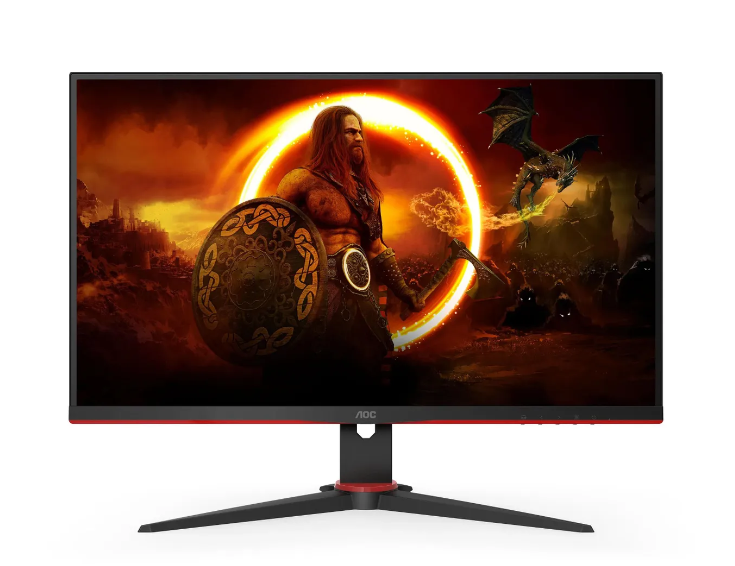 Монитор AOC Gaming 27G2ZNE/BK, черный/красный