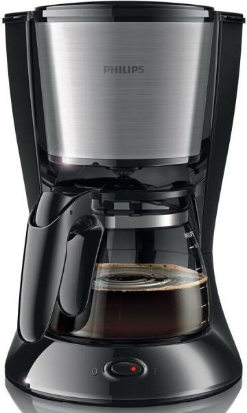 Кофеварка капельная Philips HD7462/20 черный/серебристый