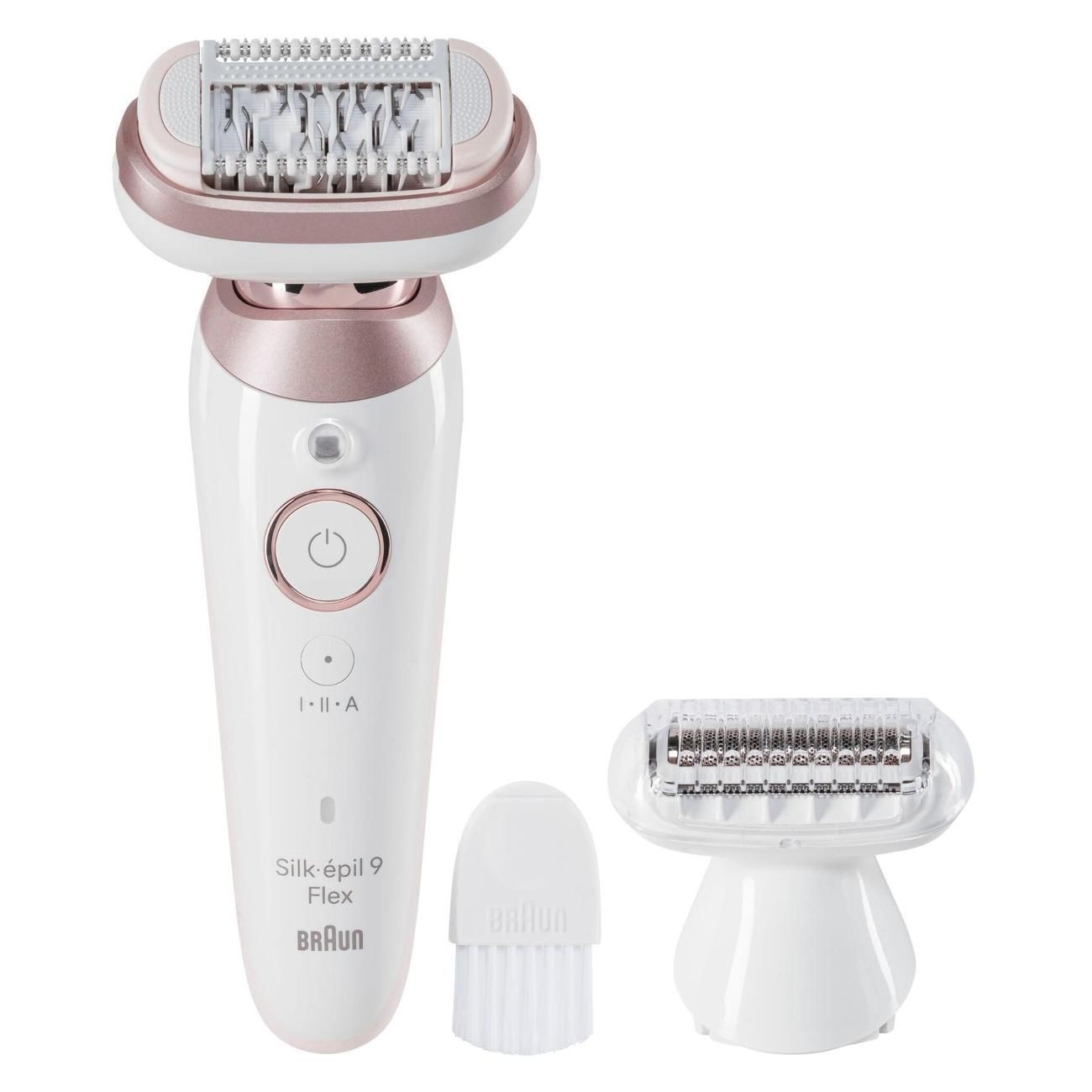 Эпилятор Braun Silk-epil 9 Flex SES 9-030 3D, белый/золотой